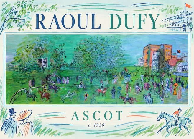 Raoul Dufy Ascot C. 1930 I No1 - Póster