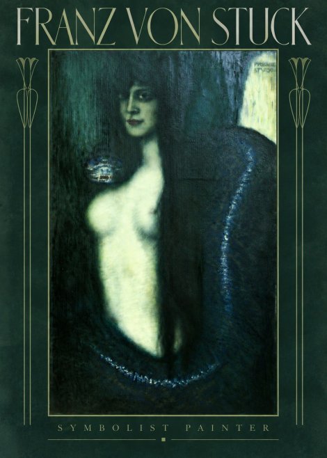 Franz von Stuck Die Sünde No6 - Póster