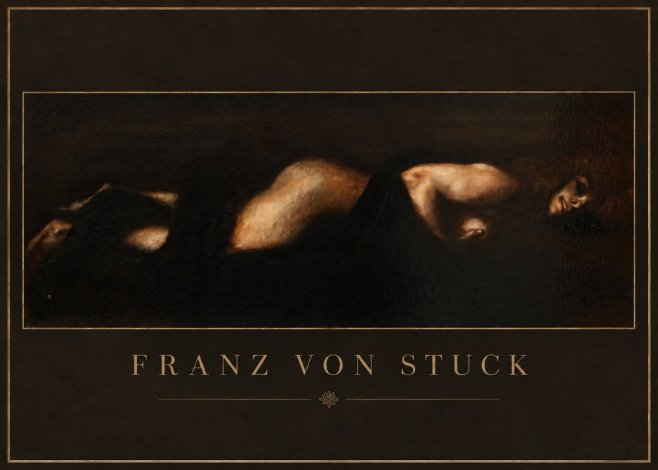 Franz von Stuck Der Schlaf No3 - Póster