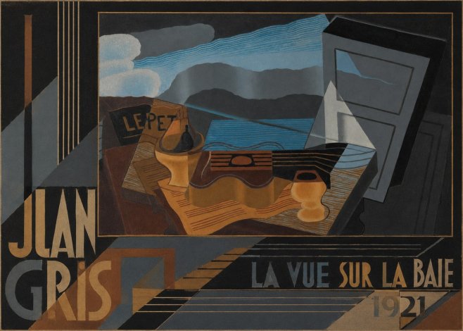 Juan Gris La Vue Sur La Baie No5 - Póster