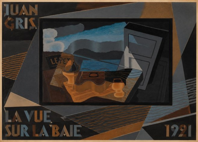 Juan Gris La Vue Sur La Baie No6 - Póster