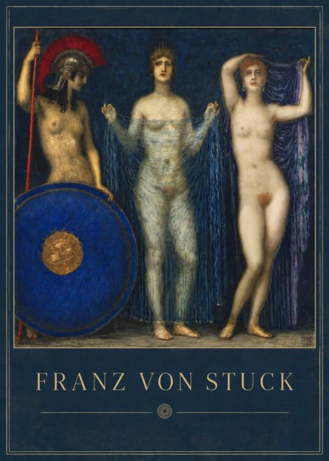 Franz von Stuck The Three Nudes No3 - Póster
