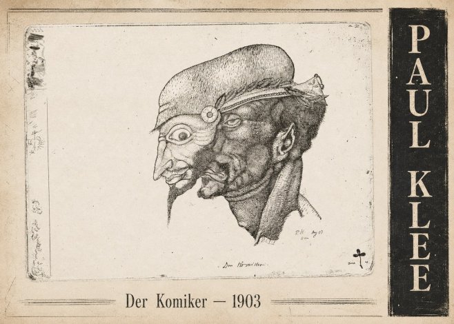 Paul Klee Der Komiker No5 - Póster