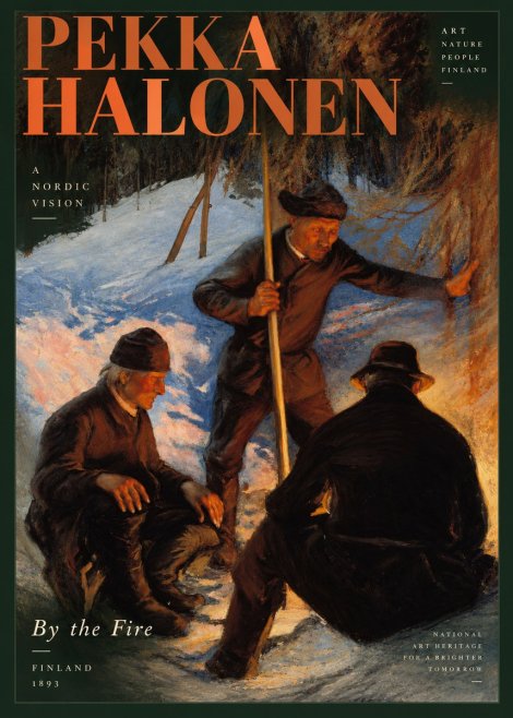 Pekka Halonen By the Fire No2 - Póster