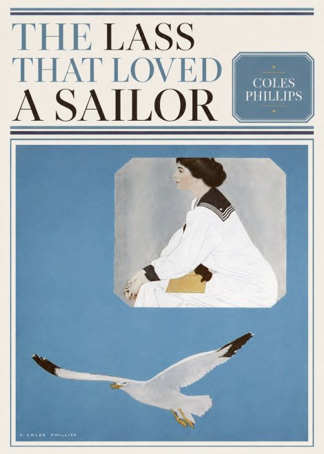 Coles Phillips The Lass That Loved a Sailor No4 - Póster