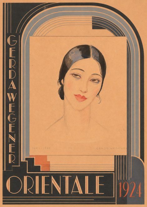 Gerda Wegener Orientale No6 - Póster