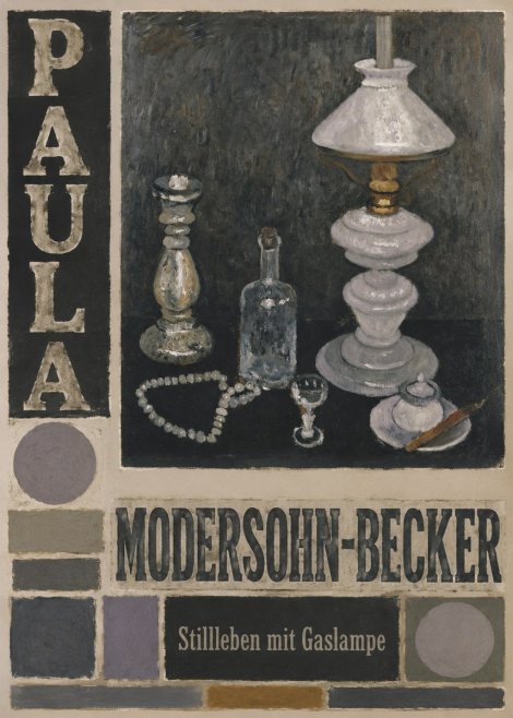 Paula Modersohn-Becker Stillleben Mit Gaslampe No3 - Póster