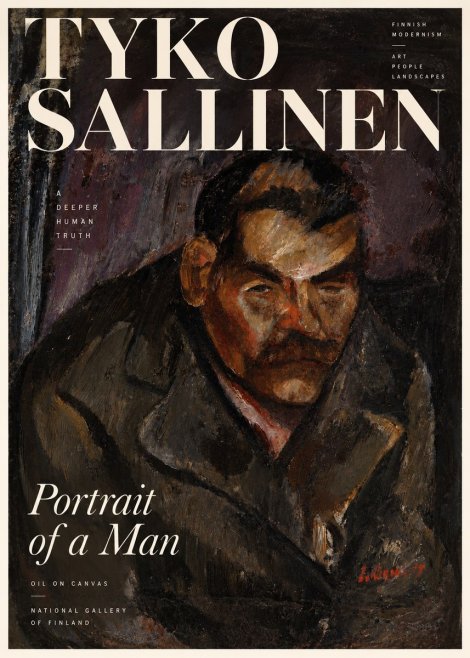 Tyko Sallinen Portrait of a Man V No3 - Póster