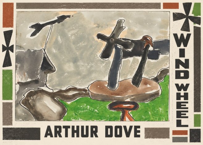 Arthur Dove Wind Wheel No4 - Póster