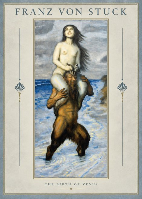 Franz von Stuck The Birth of Venus No2 - Póster