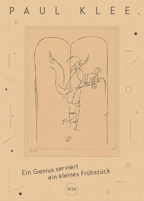 Paul Klee Ein Genius Serviert Ein Kleines Frühstück No3 - Póster