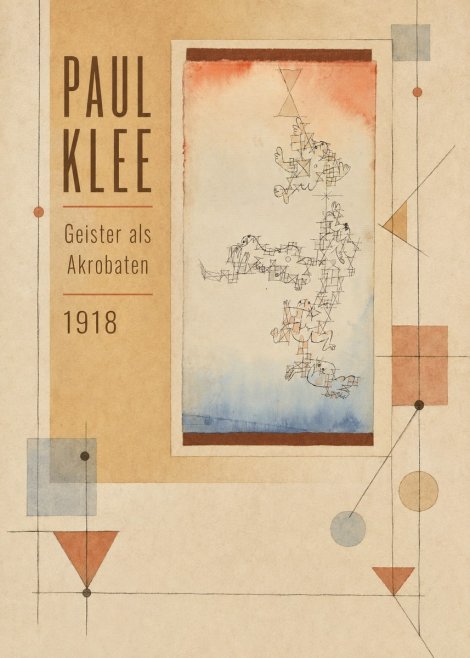Paul Klee Geister Als Akrobaten No3 - Póster