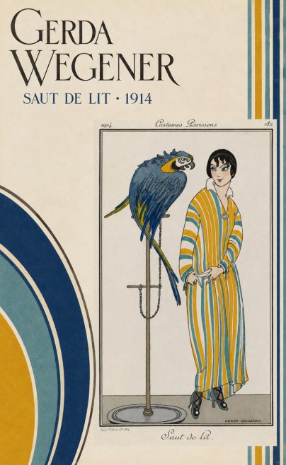 Gerda Wegener Saut De Lit 1914 No6 - Póster