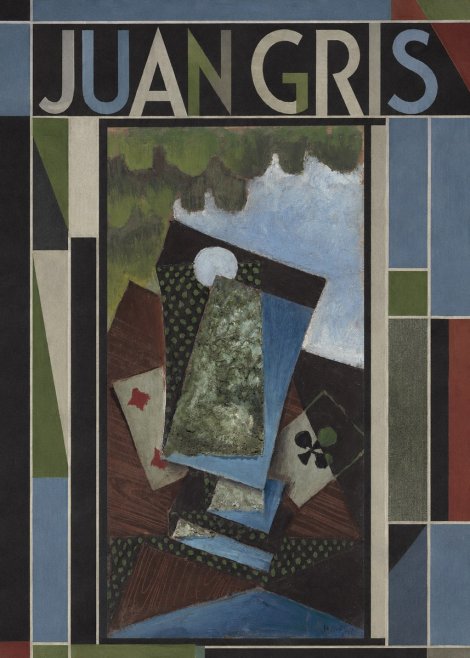 Juan Gris Playing Cards and a Siphon No3 - Póster