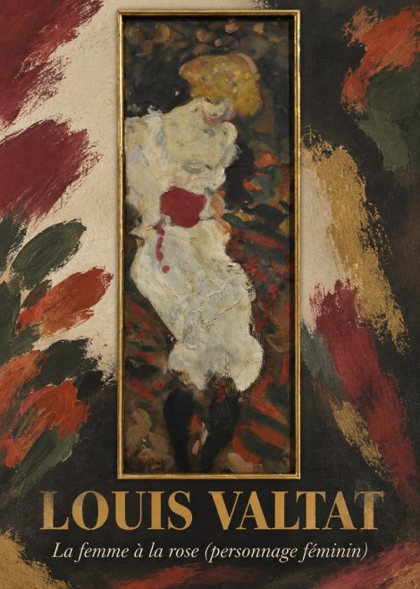 Louis Valtat La Femme À La Rose (Personnage Féminin) No1 - Póster