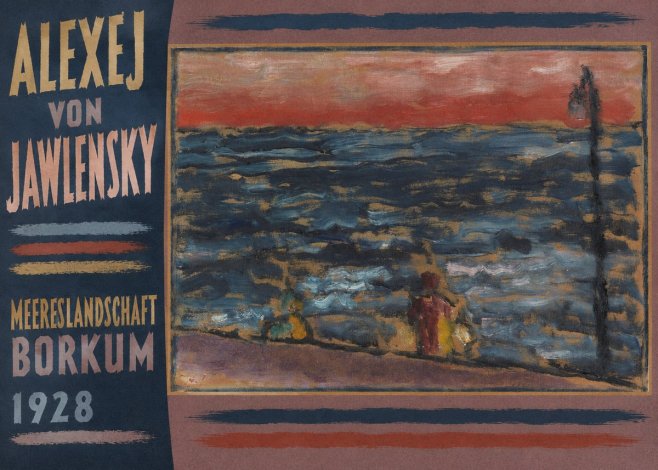 Alexej von Jawlensky Meereslandschaft Borkum No3 - Póster