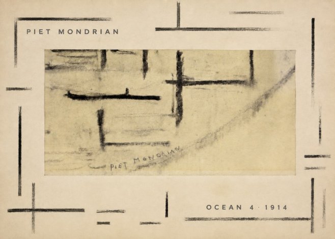 Piet Mondrian Ocean 4 No3 - Póster