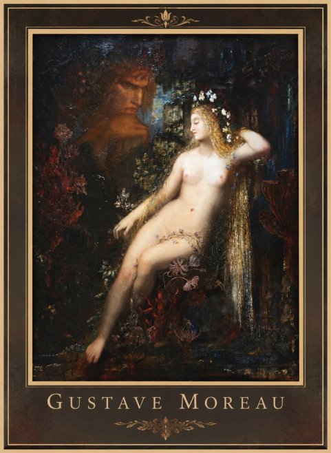 Gustave Moreau Hélène No1 - Póster