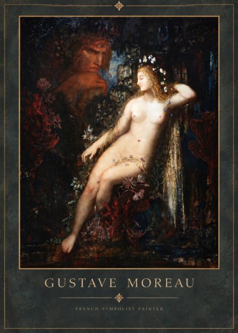 Gustave Moreau Hélène No5 - Póster