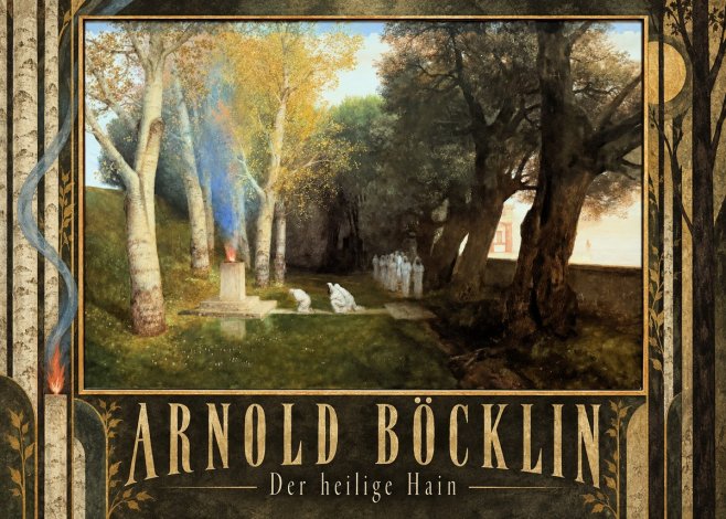 Arnold Böcklin Der Heilige Hain II No5 - Póster