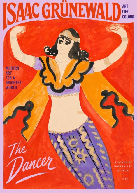 Isaac Grünewald The Dancer I No2 - Póster