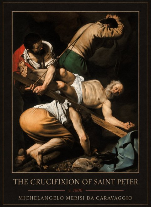 Michelangelo Merisi da Caravaggio The Crucifixion of Saint Peter IV No1 - Póster