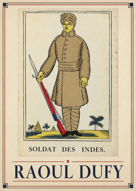 Raoul Dufy Soldat Des Indes. No1 - Póster