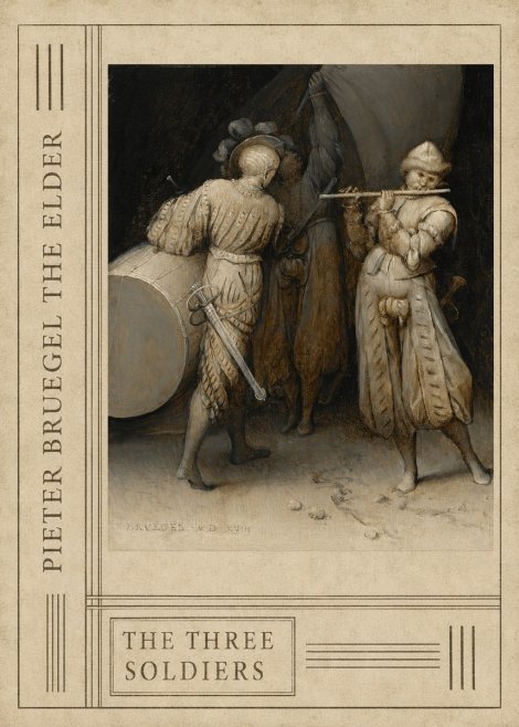 Pieter Bruegel The Three Soldiers No2 - Póster
