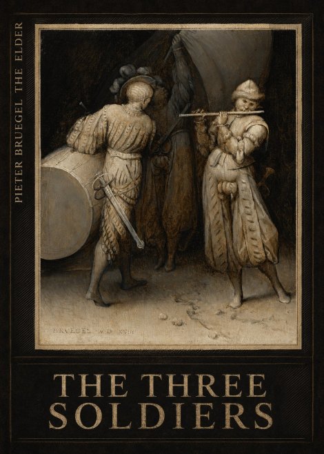 Pieter Bruegel The Three Soldiers No6 - Póster