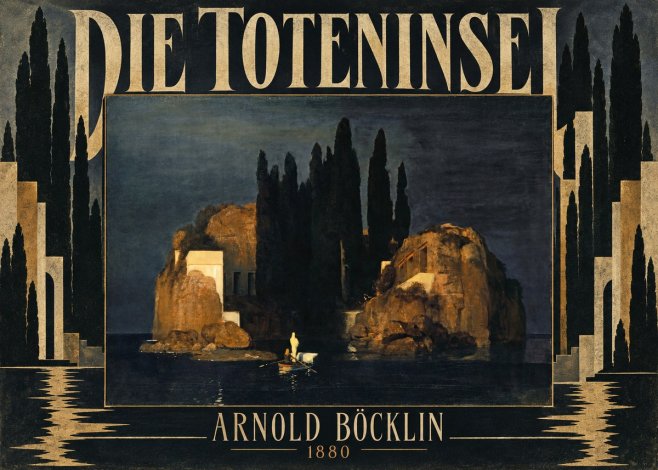 Arnold Böcklin Die Toteninsel VI No5 - Póster