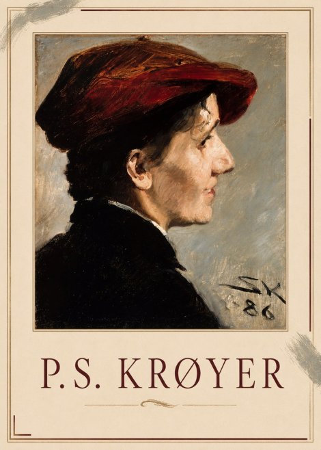 P.S. Krøyer Portrait of a Young Girl No2 - Póster