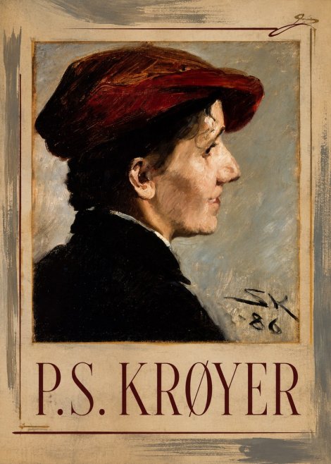 P.S. Krøyer Portrait of a Young Girl No3 - Póster