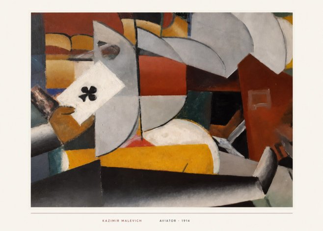 Kazimir Malevich Aviator No6 - Póster