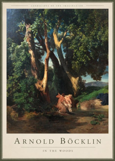 Arnold Böcklin In the Woods No2 - Póster