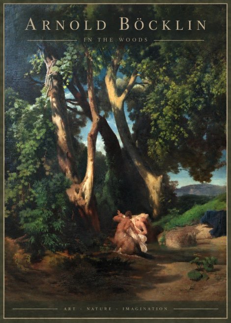 Arnold Böcklin In the Woods No6 - Póster