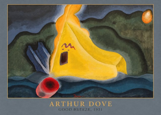 Arthur Dove Good Breeze No4 - Póster
