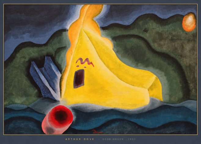 Arthur Dove Good Breeze No6 - Póster