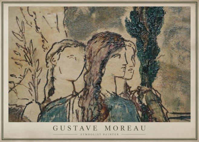 Gustave Moreau Untitled II No1 - Póster