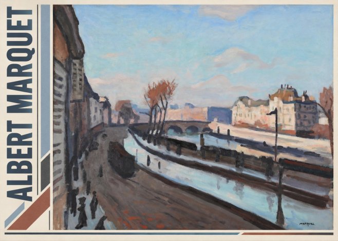 Albert Marquet Le Pont-neuf No2 - Póster