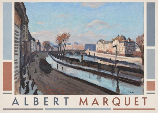Albert Marquet Le Pont-neuf No3 - Póster