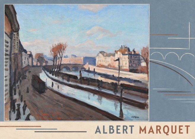 Albert Marquet Le Pont-neuf No4 - Póster