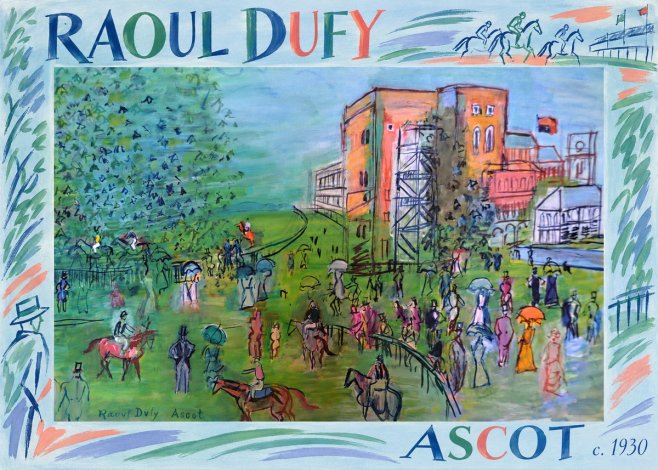 Raoul Dufy Ascot C. 1930 II No1 - Póster