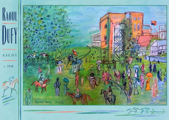 Raoul Dufy Ascot C. 1930 II No2 - Póster
