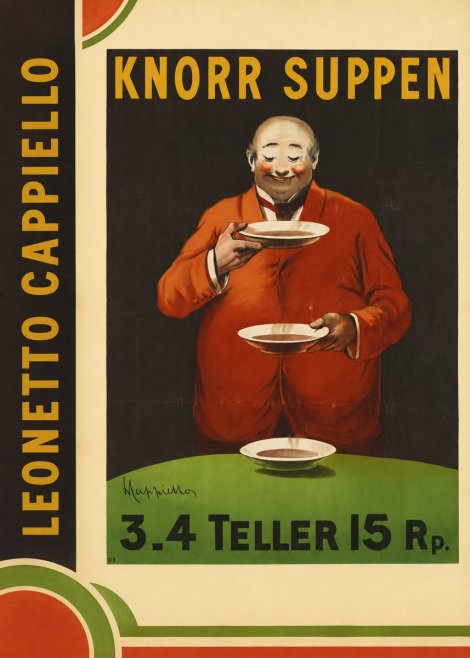 Leonetto Cappiello Knorr Suppen No2 - Póster