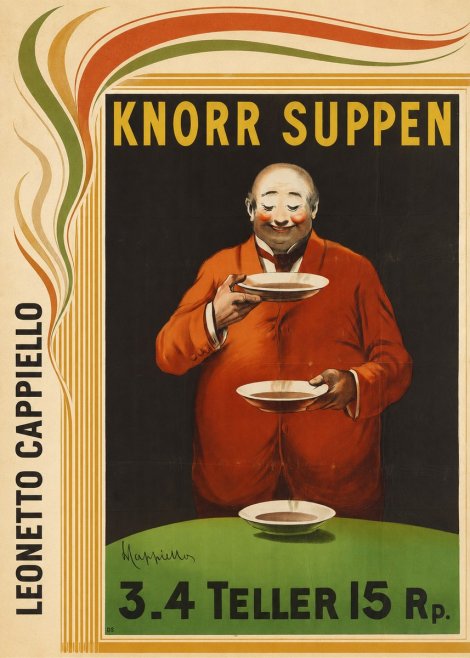 Leonetto Cappiello Knorr Suppen No5 - Póster