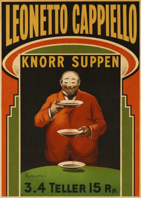 Leonetto Cappiello Knorr Suppen No6 - Póster