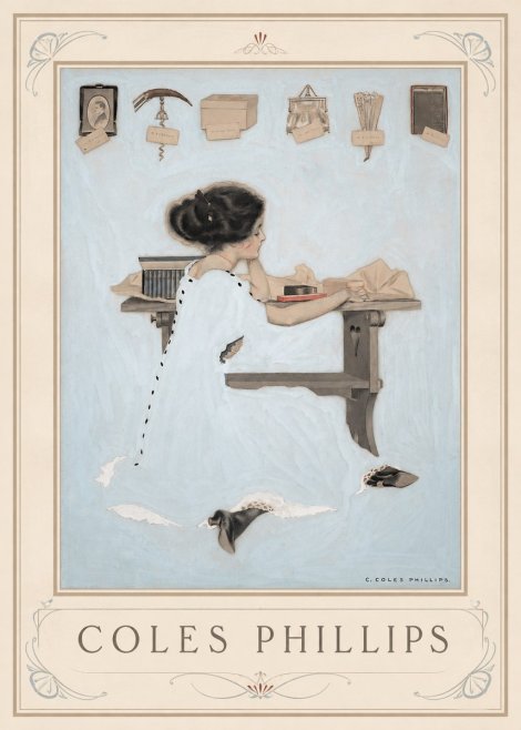 Coles Phillips Remembrance No1 - Póster