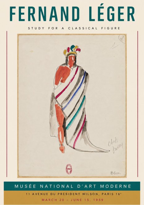 Fernand Léger Chefs Indiens No3 - Póster