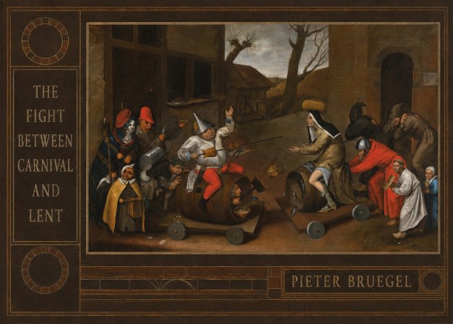 Pieter Bruegel The Fight Between Carnival and Lent IV No3 - Póster