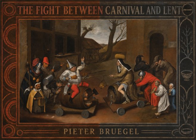 Pieter Bruegel The Fight Between Carnival and Lent IV No6 - Póster